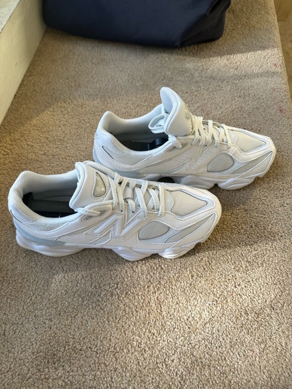 New Balance 9060 M7 (25cm) White Mesh Trainer Sneakers